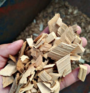 移動柴油木頭切片機效果3