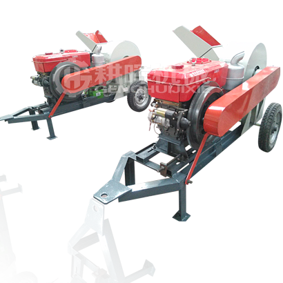 GH600移動柴油木削機燒油移動的碎枝機