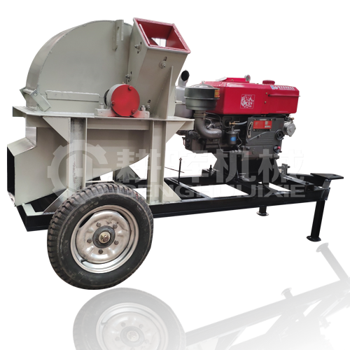 32馬力柴油機(jī)樹枝粉碎機(jī)GH700移動柴油木削機(jī)