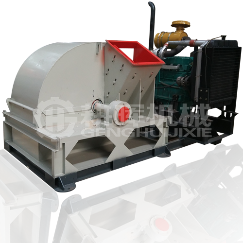 移動柴油機食用菌鋸末機大型移動柴油香菇鋸末