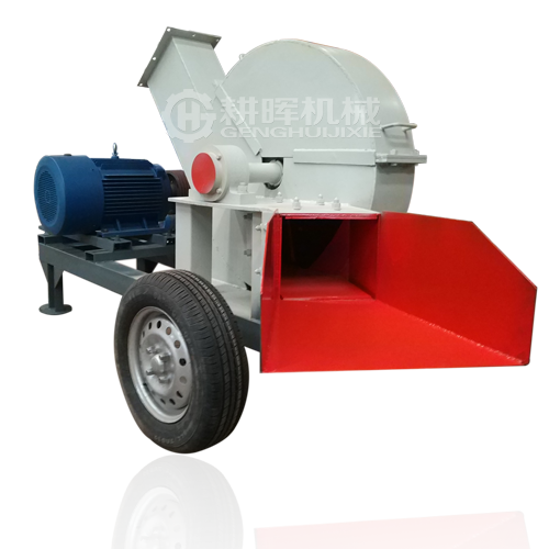 移動電機版切片機可移動用電的木材切片機