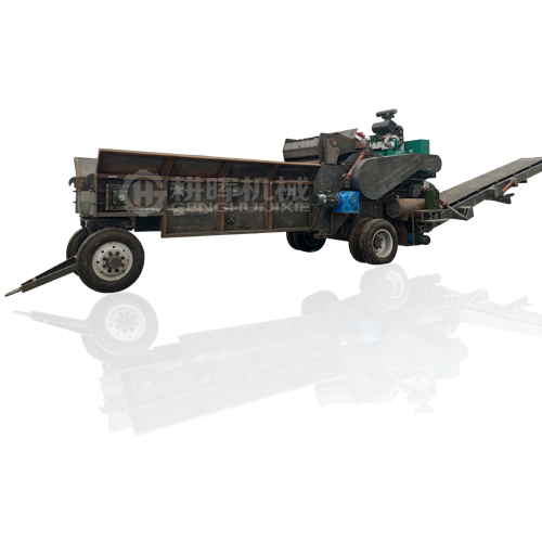 大型移動柴油破碎機(jī)移動燒油的綜合破碎機(jī)生物