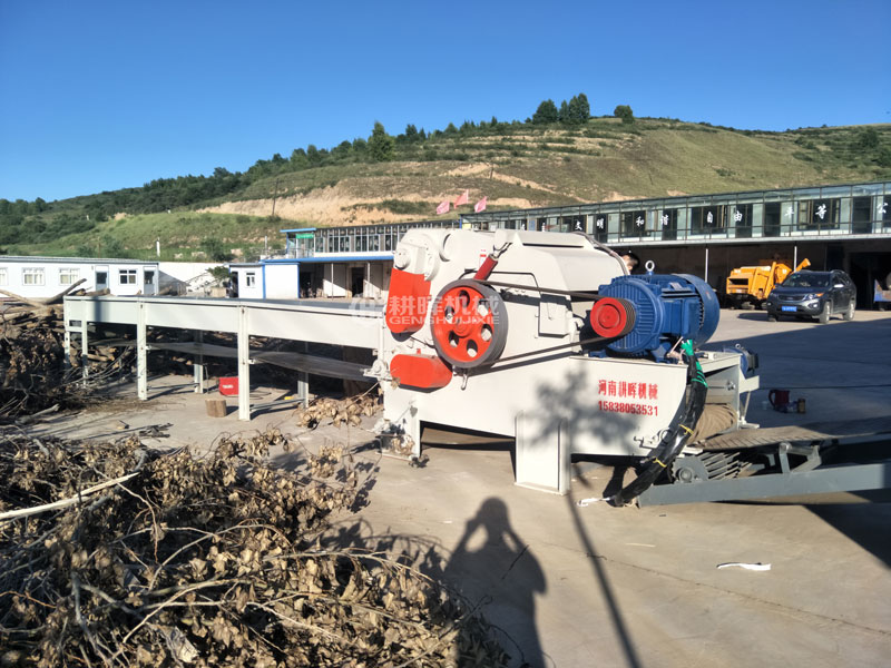 綜合破碎機加工現場