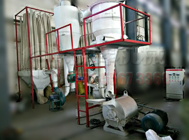 木屑磨粉設備把秸稈磨成面粉狀的機器木粉機