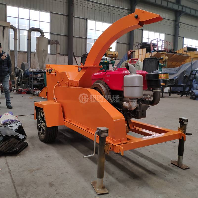 小型碎木機小型園林碎木機移動柴油碎木機小的