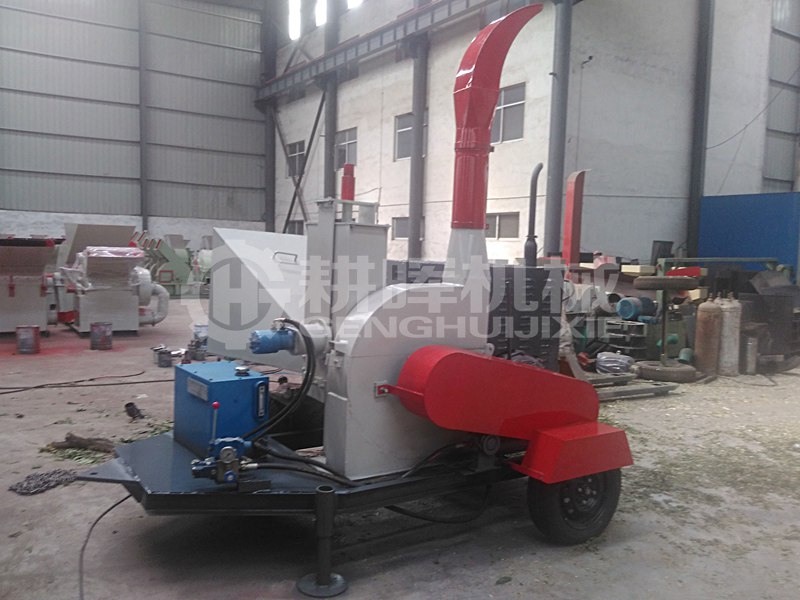 盤式園林樹枝粉碎機移動式園林樹枝粉碎機