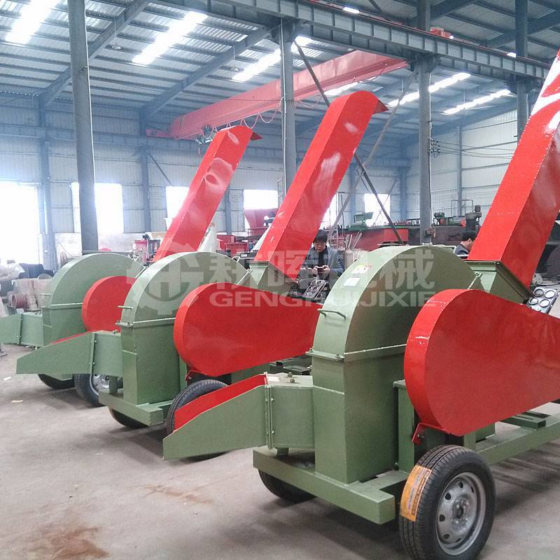 GH1000型移動柴油木片機大型移動柴油木片機