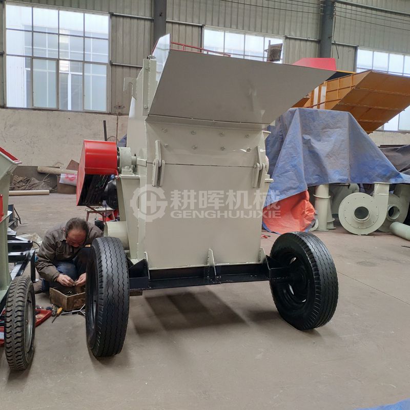 柴油機(jī)鋸末粉碎機(jī)柴油木材粉碎機(jī)柴油式樹枝粉