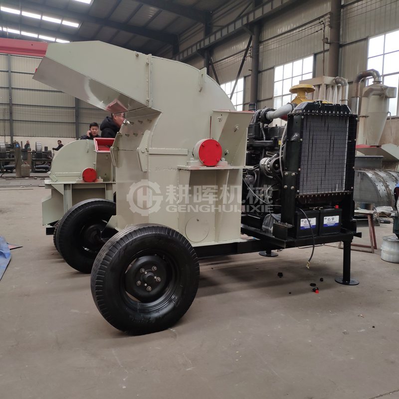 柴油機(jī)鋸末粉碎機(jī)柴油木材粉碎機(jī)柴油式樹枝粉