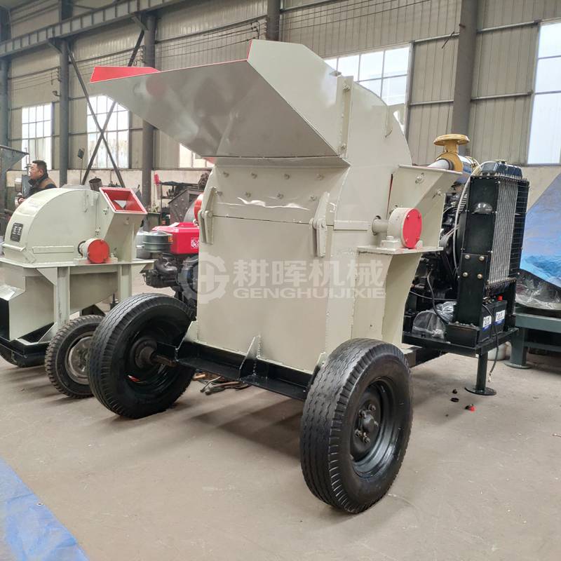 柴油機(jī)鋸末粉碎機(jī)柴油木材粉碎機(jī)柴油式樹枝粉