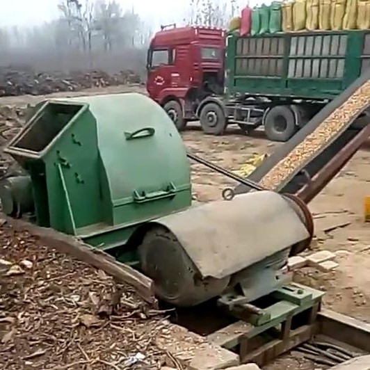 云南大型菇木粉碎機大型香菇料粉碎機