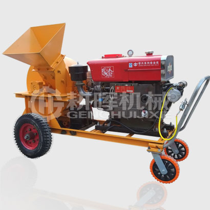 GH500移動(dòng)柴油木削機(jī)500型移動(dòng)柴油菇木粉碎機(jī)