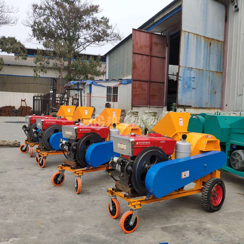 GH500移動柴油木削機500型移動柴油菇木粉碎機