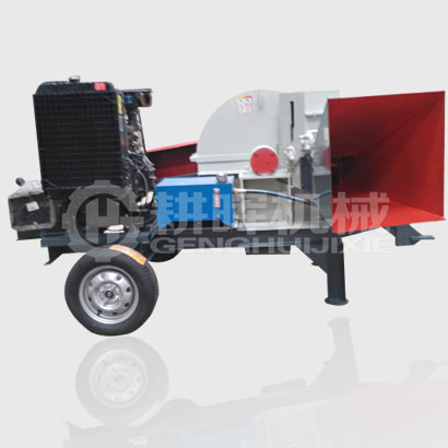 5CM以?xún)?nèi)細(xì)料專(zhuān)用食用菌鋸末機(jī)GH800移動(dòng)碎枝木削機(jī)