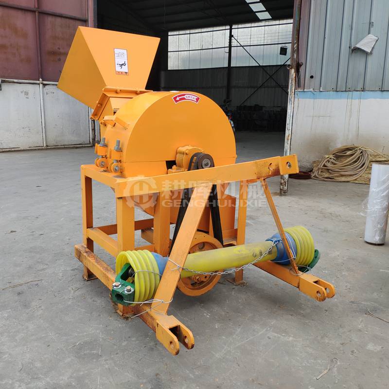 拖拉機帶木削機拖拉機帶樹枝粉碎機拖拉機碎木