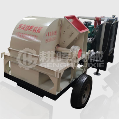 大型移動(dòng)柴油木削粉碎機(jī)1米2菇木粉碎機(jī)移動(dòng)柴油