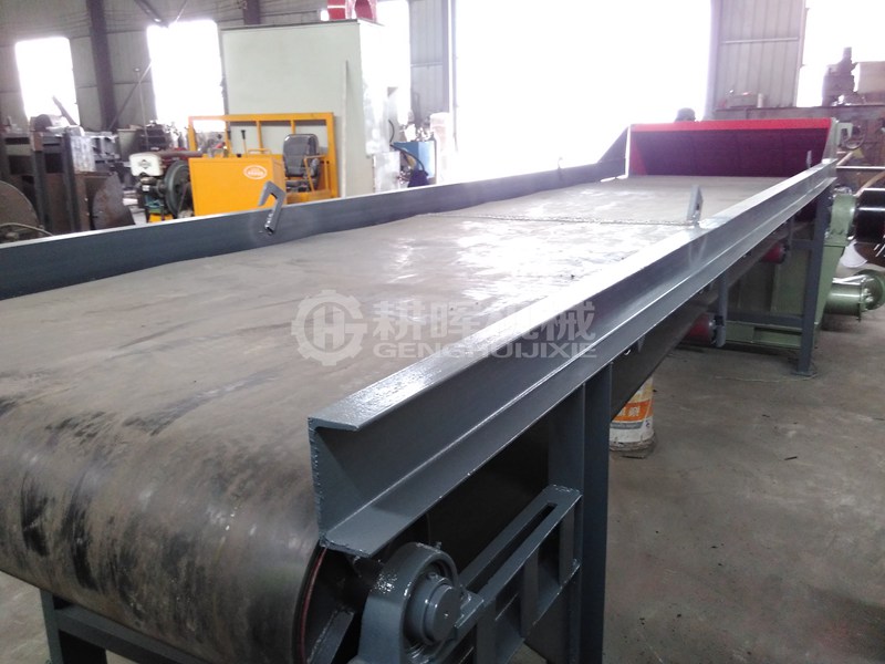 加重型木板粉碎機輸送機進料木托盤粉沫機