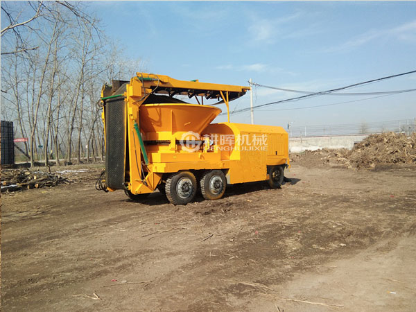 圓盤式樹根破碎機大圓盤破碎機大圓鍋粉碎機