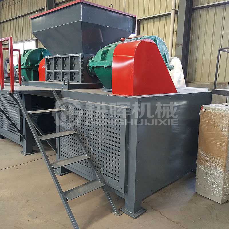 菠蘿刀粉碎機雙軸剪切式粉碎機雙軸撕碎機