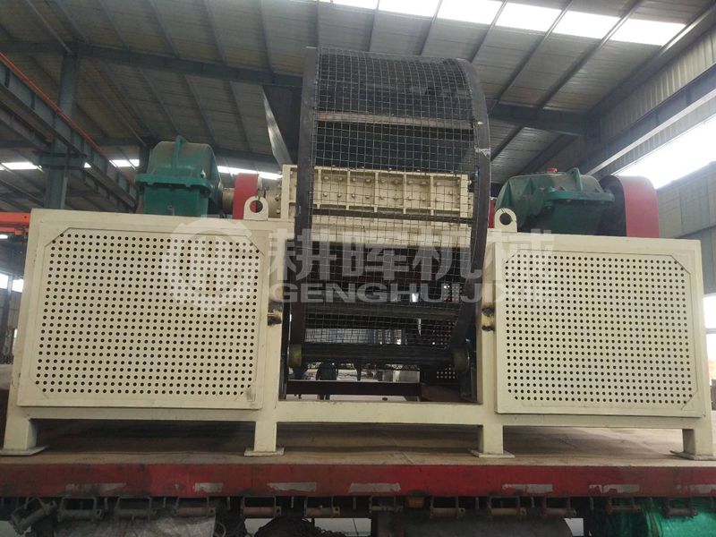 大型輪胎粉碎機大型輪胎破碎機大型輪胎撕碎機