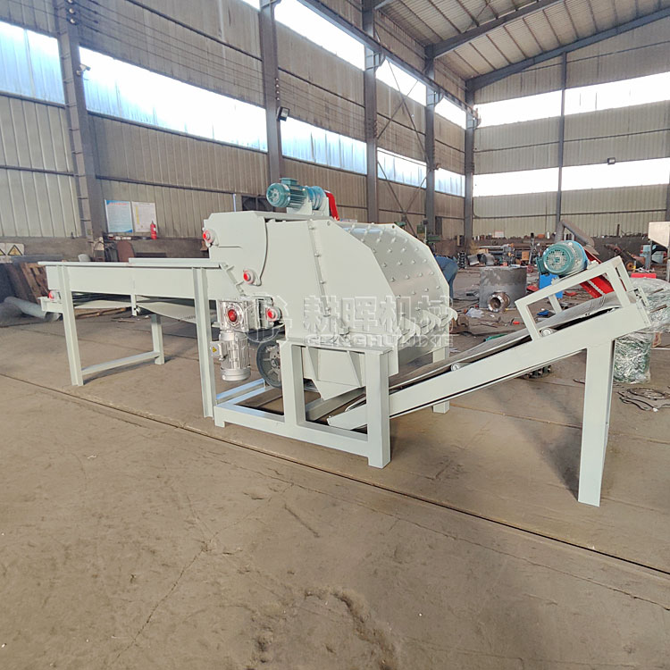 強(qiáng)制進(jìn)料稻草秸稈粉碎機(jī) 自動喂料玉米秸稈粉碎