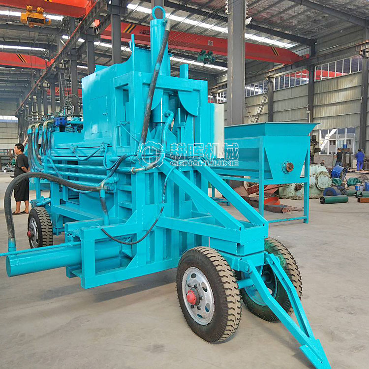 臥式椰絲打包機 稻草秸稈壓塊機