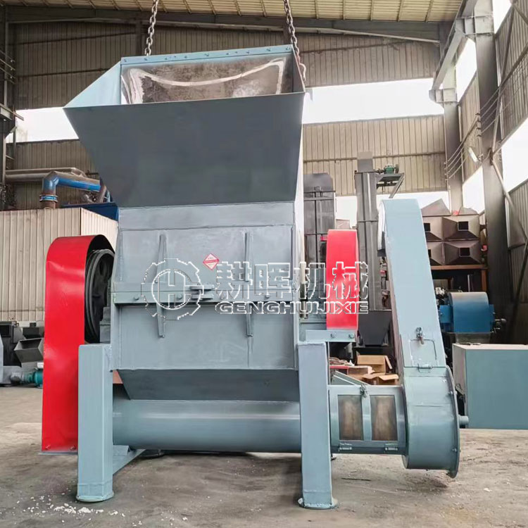 編織袋粉碎機螺旋輸送出料 塑料袋粉碎機