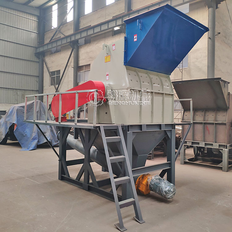 輸送帶進料稻草粉碎機 秸稈粉碎機